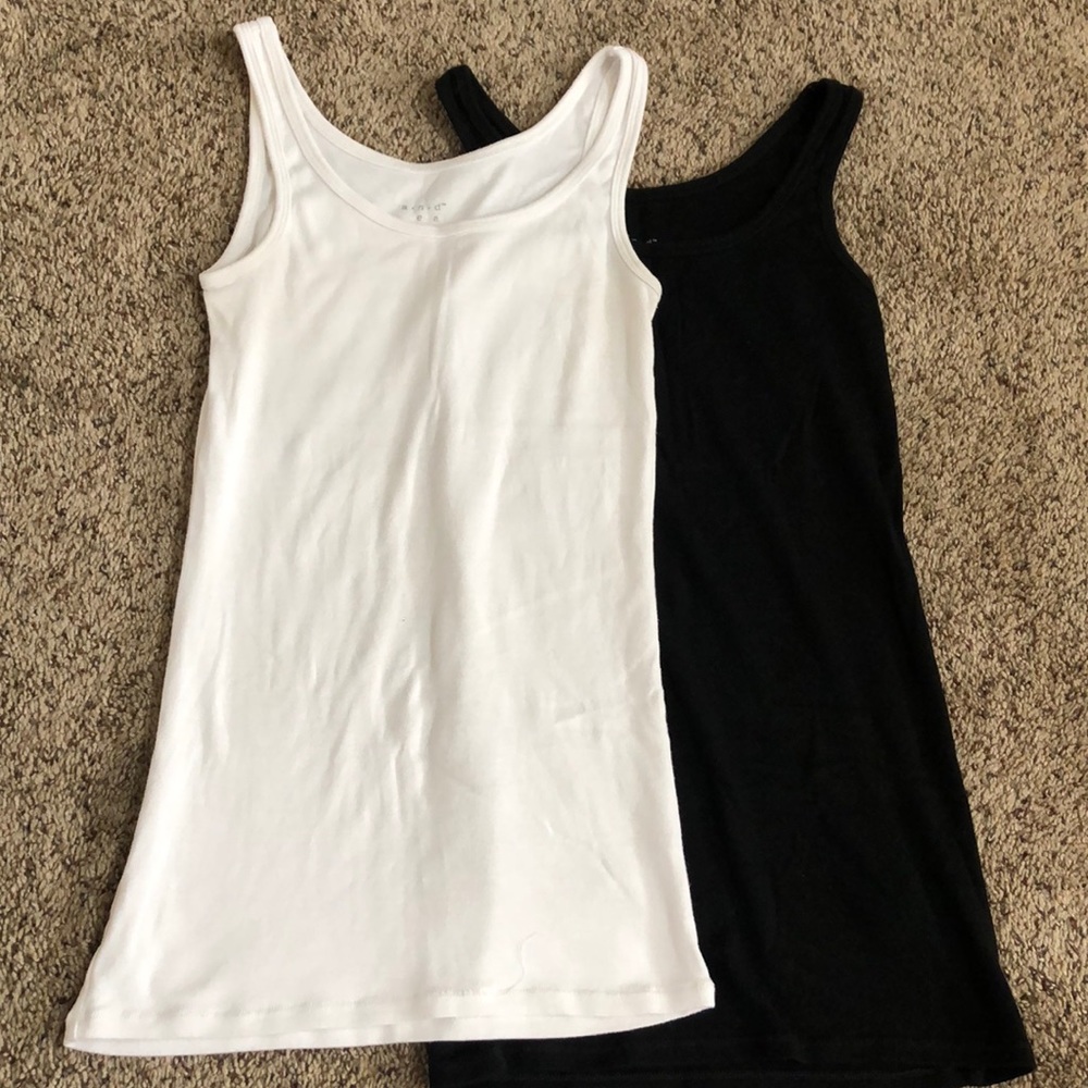 Black & White tanks